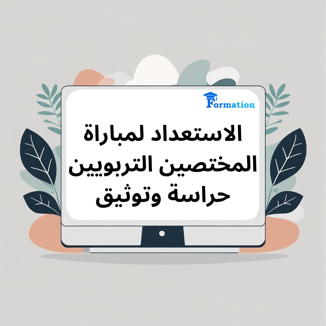 الاستعداد لمباراة المختصين التربويين حراسة وتوثيق 2025